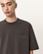 Xander Flocked Logo Oversized T-Shirt