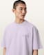 Xander Flocked Logo Oversized T-Shirt