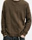 Ektarr Crew Neck Distressed Jumper