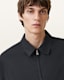 Trey Black Ramskull Pointed Collar Jacket
