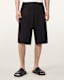 Castro Wide Leg Cotton Shorts