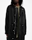 Birdman Hooded Oversized Parka Coat