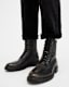 Tobias Lace Up Leather Boots