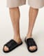 Randal Woven Leather Sandals