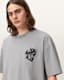 Orlando Logo Print Oversized T-Shirt