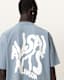 Orlando Logo Print Oversized T-Shirt