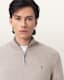 Kilburn Zip Funnel Neck Ramskull Jumper