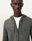 Mode Merino Zip Up Ramskull Hoodie
