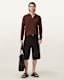 Mode Merino Long Sleeve Ramskull Polo Shirt