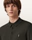 Mode Merino Long Sleeve Ramskull Polo Shirt