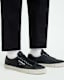 Underground Leather Low Top Trainers