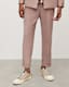 Santo Mid-Rise Cropped Tailored Trousers
