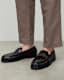 Sammy High Shine Leather Loafers