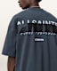 Redact Oversized Embroidered Logo T-Shirt
