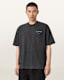Redact Oversized Embroidered Logo T-Shirt