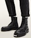Hank Chunky Leather Boots