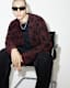 Bancat Paisley Jacquard Cardigan