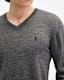 Mode Merino V-Neck Ramskull Jumper