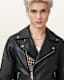Mick Leather Biker Jacket