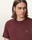 Brace Brushed Cotton Crew Neck T-Shirt