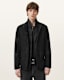Survey Double Layered Leather Blazer