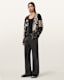 Barker Jacquard Cotton Knit Cardigan