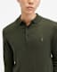 Mode Merino Long Sleeve Ramskull Polo Shirt