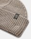 West Short Embossed Beanie