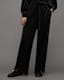 Tyler Wide Leg Velvet Trousers