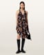 Gretel Asymmetric Tiered Midi Dress