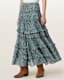 Talia Printed Midi Skirt