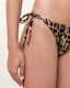 Saph Leopard Print Bikini Bottoms