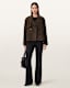 Reya Cropped Suede Mac