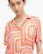 Athea Luisa Print Mini Shirt Dress