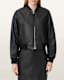 Orten Leather Bomber Jacket