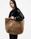 Izzy Reversible Shearling Tote Bag