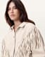Marlene Fringed Denim Jacket