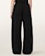 Jett Wide Leg Linen Blend Trousers