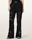 Amelie Straight Leg Lace Trousers