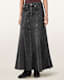 Alma High Rise Denim Skirt