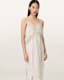 Samia Linen Lace Midi Dress