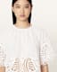 Femi Relaxed Fit Broderie Top