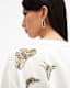 Separo Butterfly Embellished Sweatshirt