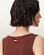 Katarina Boat Neck Slim Fit Tank Top