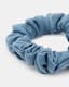 Blue Mini Scrunchie