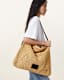 Asha Woven Straw Hobo Shoulder Bag
