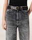 Nyla Double Eyelet Leather Belt