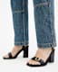 Pamela Leather Heel Sandals