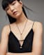 Kaye Crystal Lariat Chain Necklace