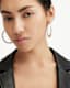 Claudette Large Tubular Hoop Earrings